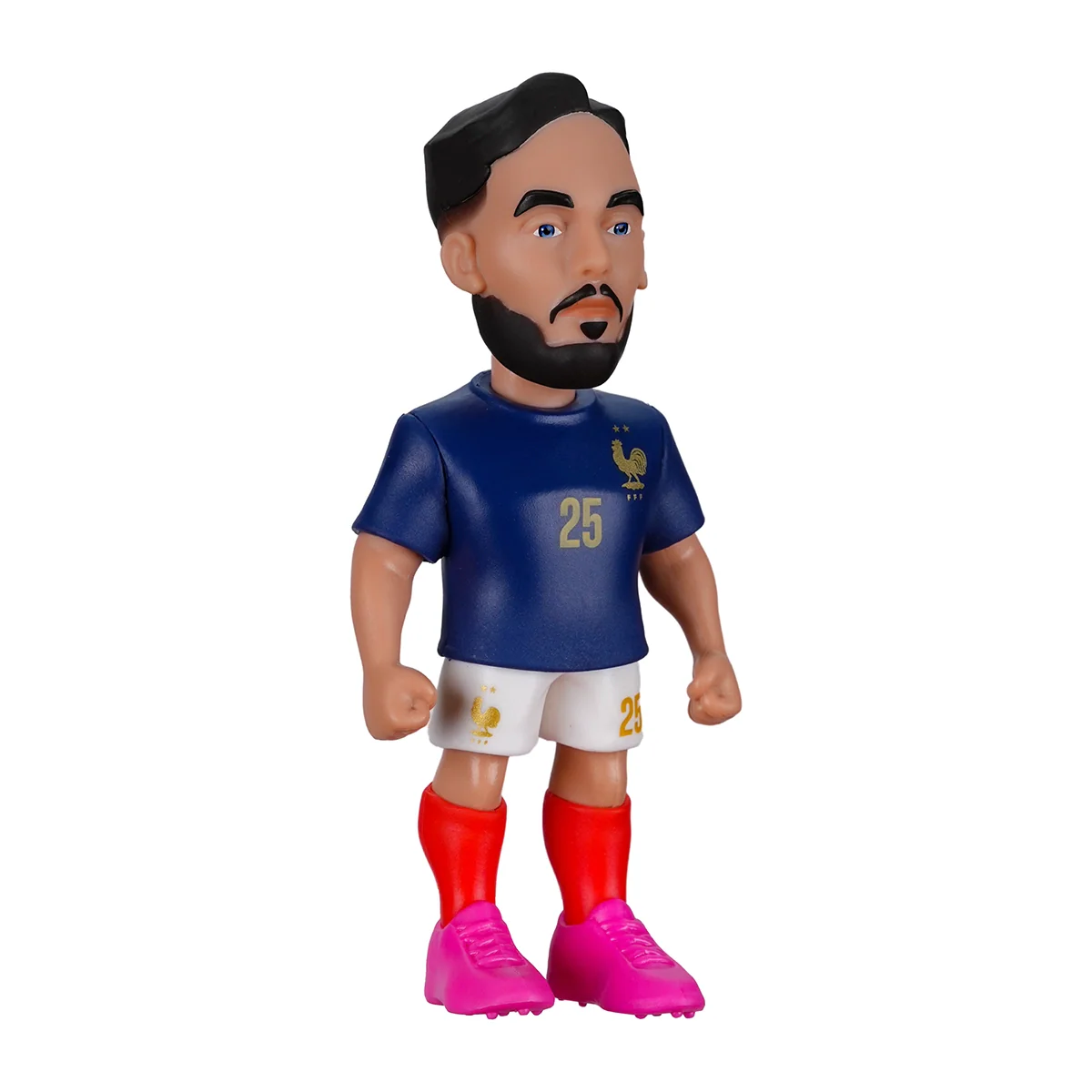 Minix Football Stars France 5-Pack 7 cm (Mbappé, Dembelé, Barcola, Doué, Cherki)