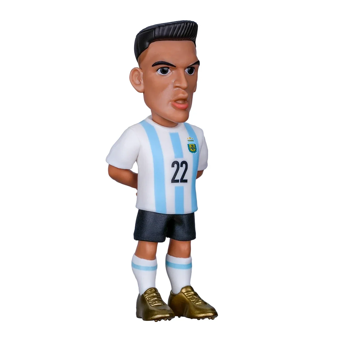 Minix Football Stars Argentina 5-Pack 7 cm (Messi, Lautaro, Julián, Mastantuono, Dibu)