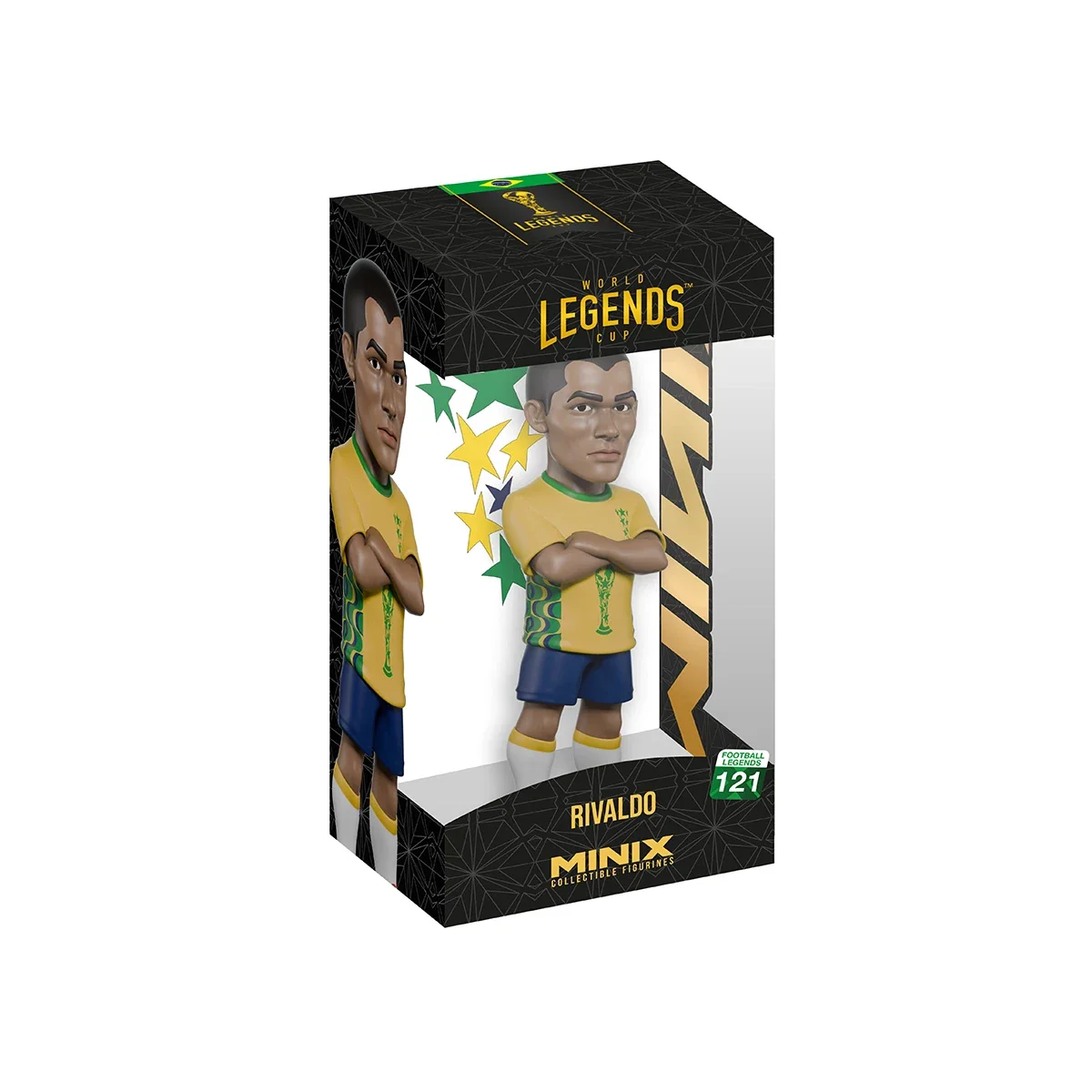Minix Football Legends Brazil Rivaldo 12 Cm
