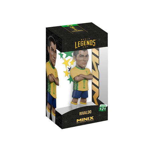 Minix Football Legends Brazil Rivaldo 12 Cm