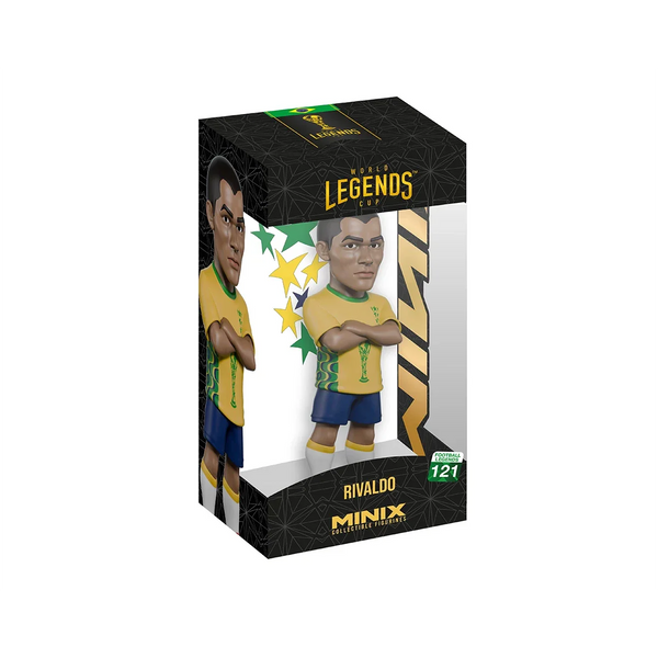 Minix Football Legends Brazil Rivaldo 12 Cm