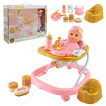 TUTU DELUXE 12" DOLL AND BABY WALKER 3YRS+