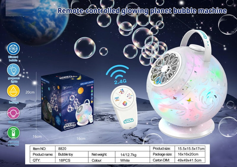 BUBBLE MACHINE 3YRS+
