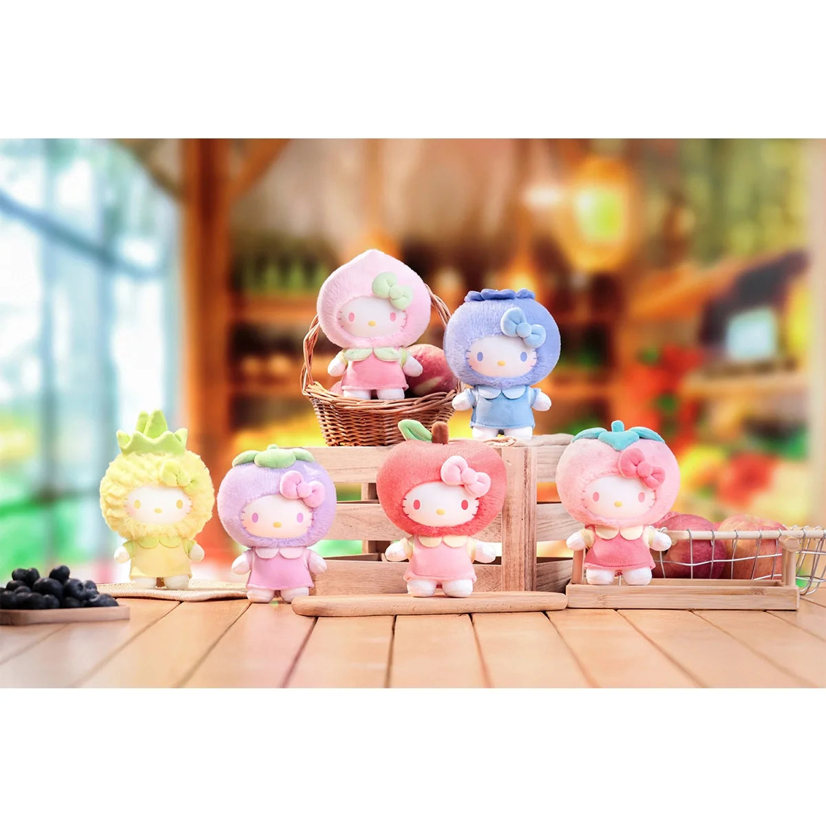 Hello Kitty Fruity Paradise Series Plush Pendant Blind Box