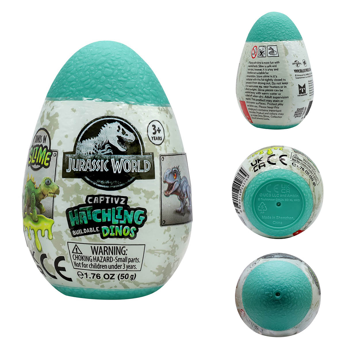 حاضنة CDU من Jurassic CAPTIVZ Hatchlings Edition، 14 قطعة