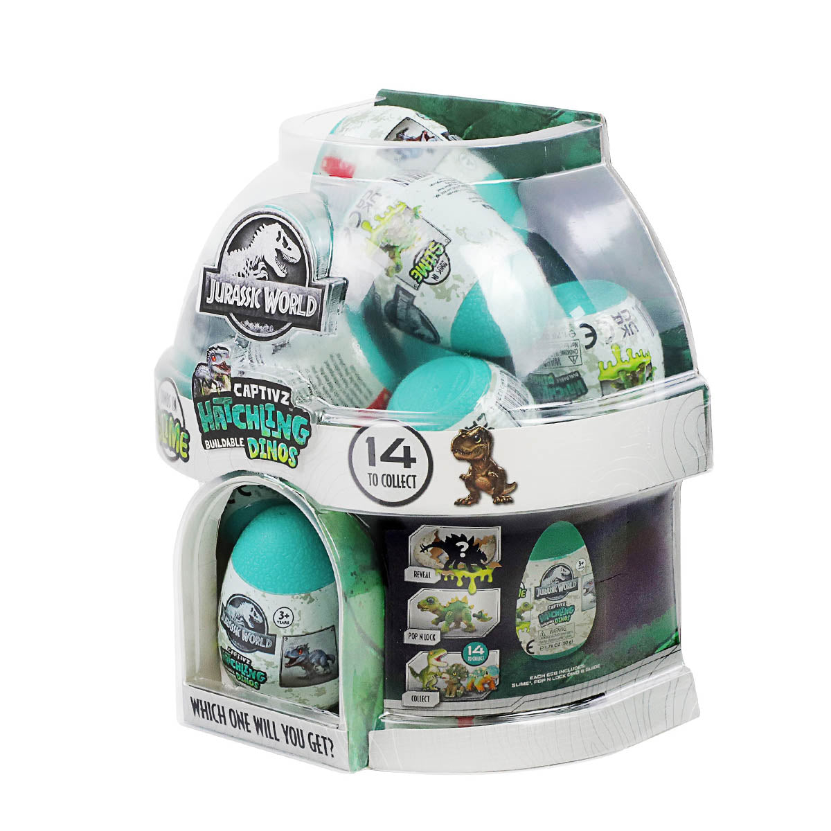 Jurassic CAPTIVZ Hatchlings Edition 14pcs Incubator CDU
