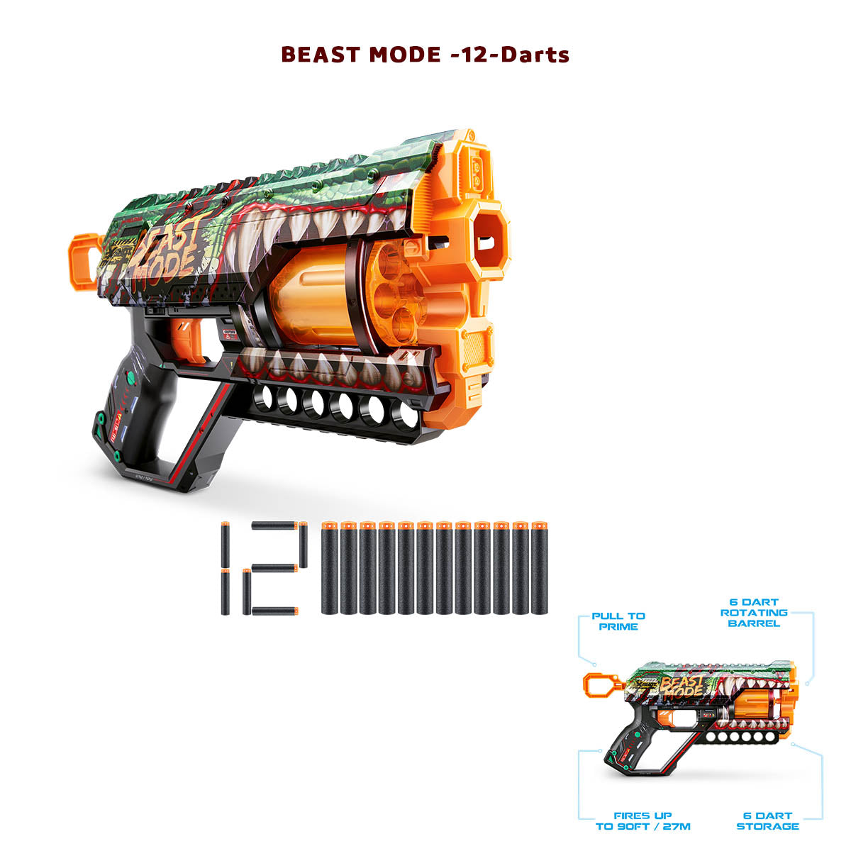X-Shot Skins-Griefer (12 Darts)