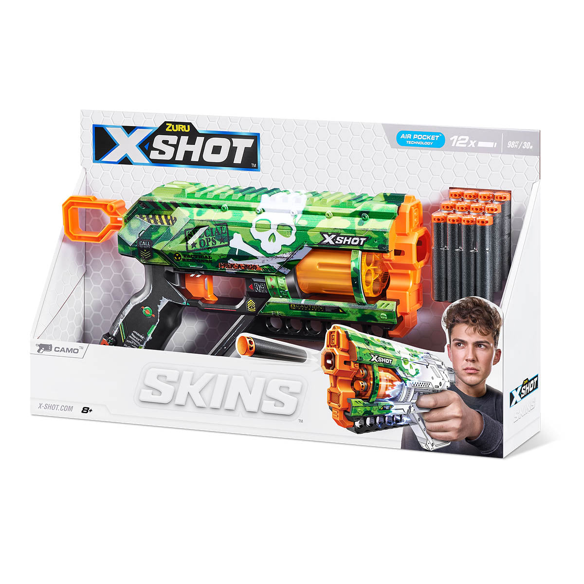 X-Shot Skins-Griefer (12 Darts)