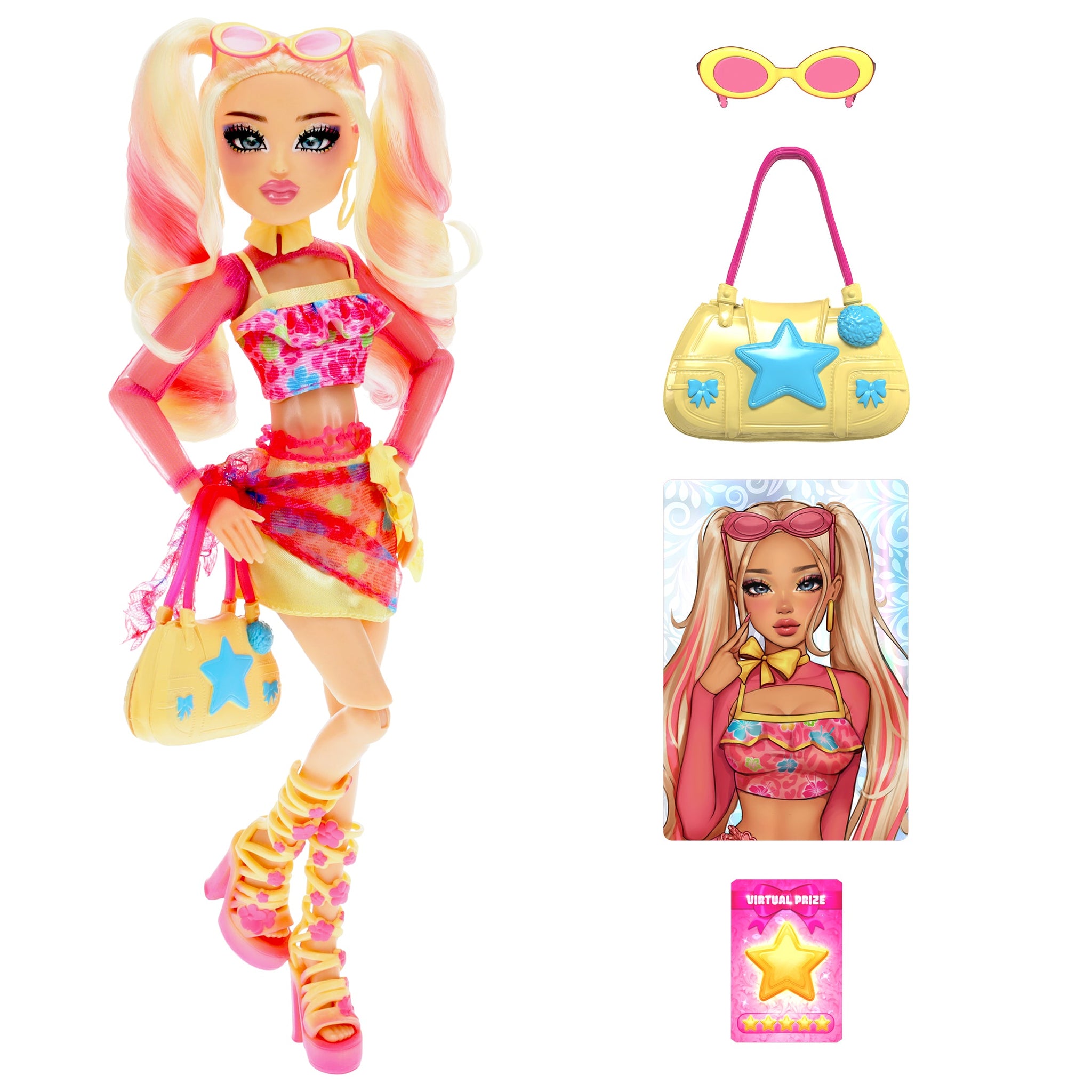 DRESS TO IMPRESS - Fashion Doll - Bubble Gum Gal