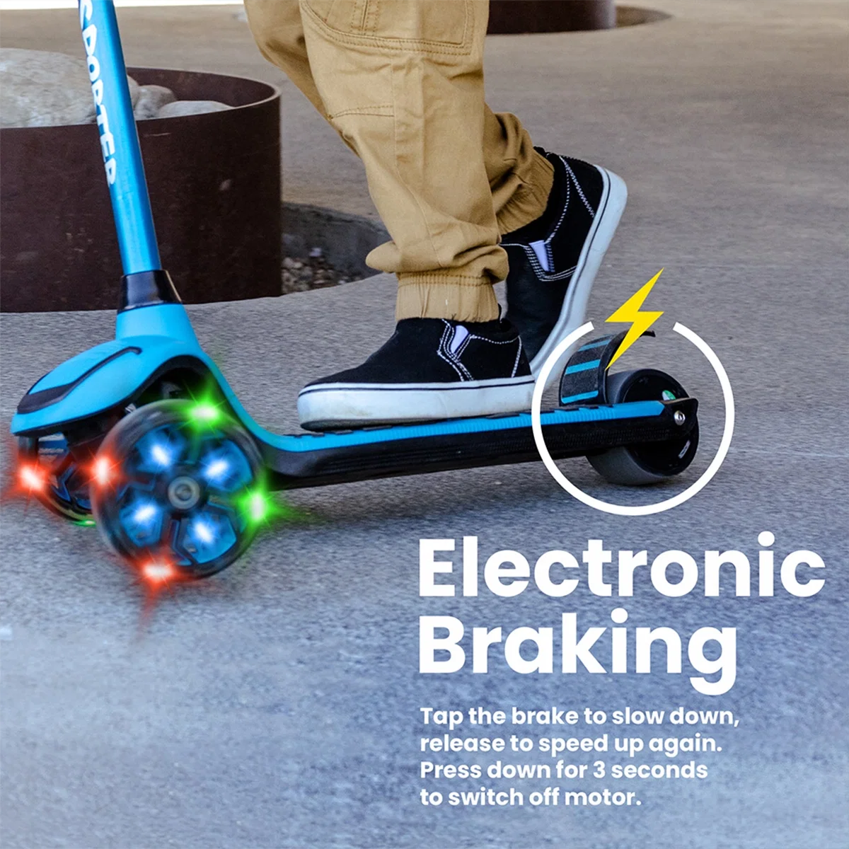 iSporter Kid Electric Scooter G3-Blue