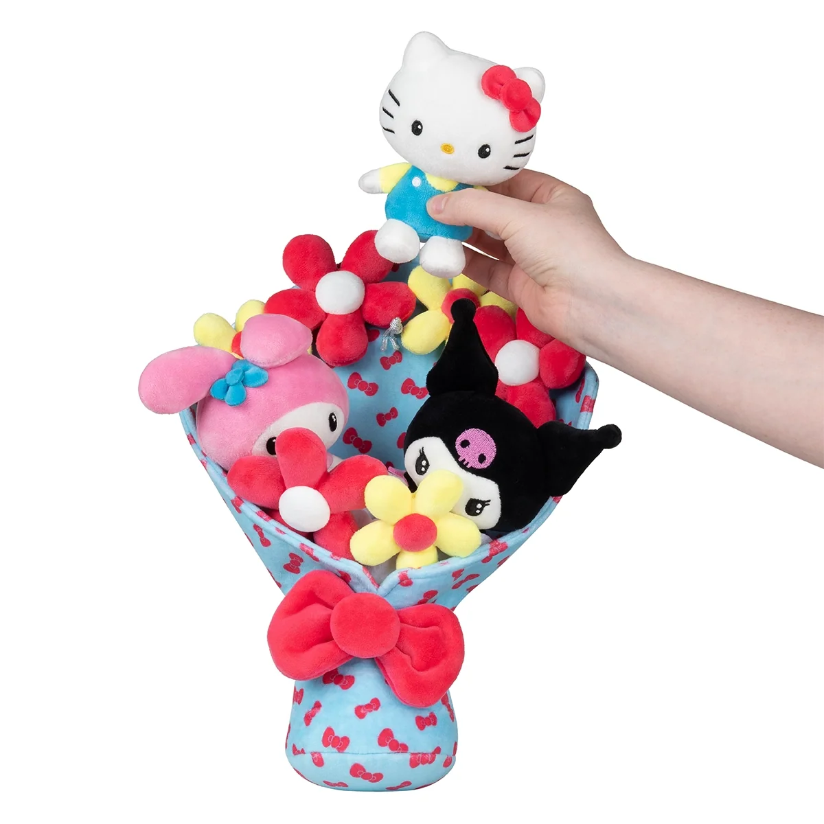 12" Plush Bouquet  (Hello Kitty, Kuromi, My Melody)