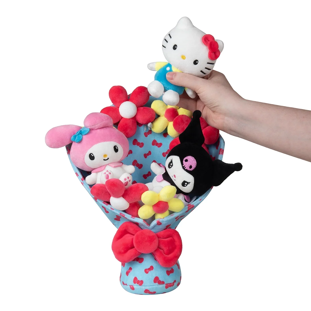 12" Plush Bouquet  (Hello Kitty, Kuromi, My Melody)