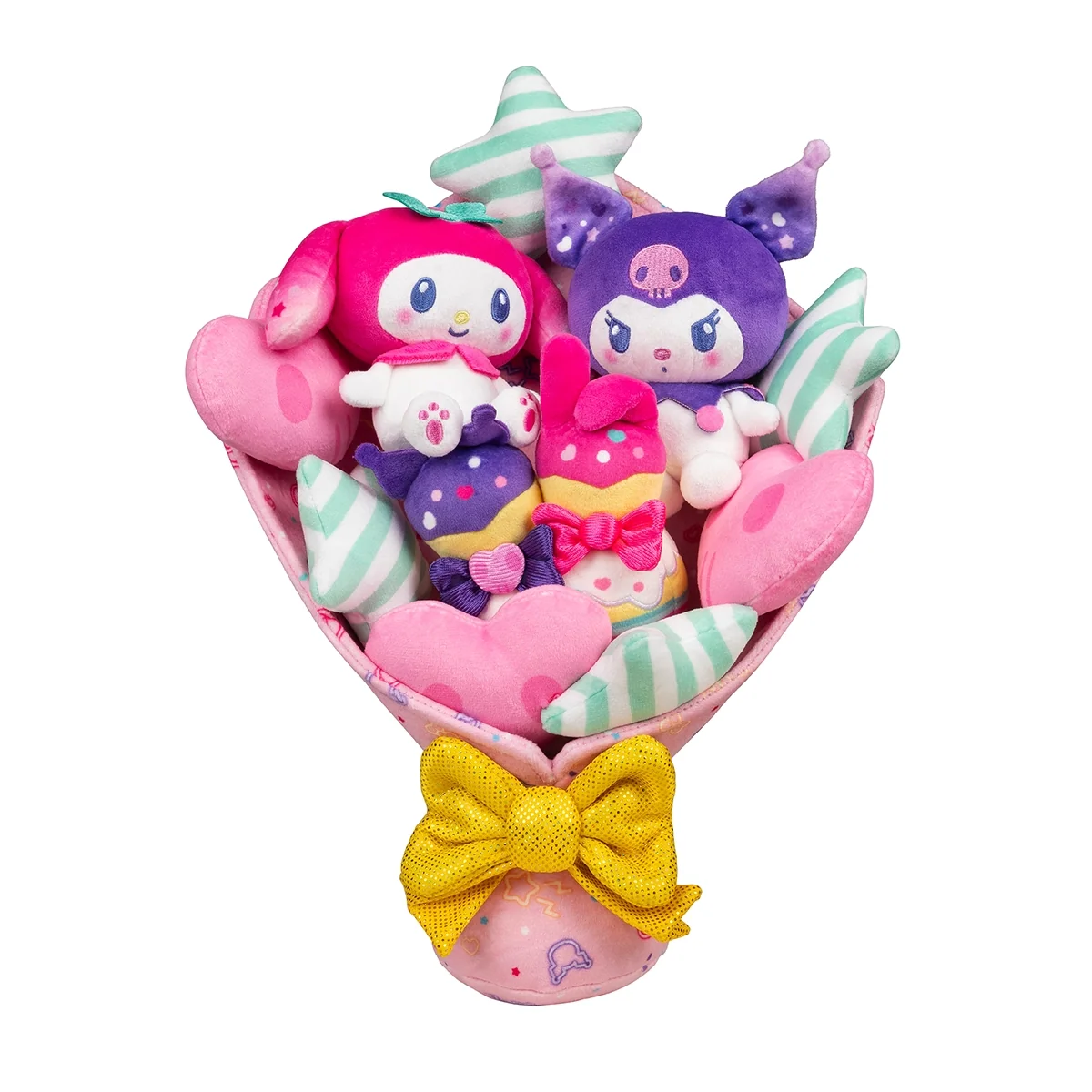 12" Plush Bouquet My Melody and Kuromi