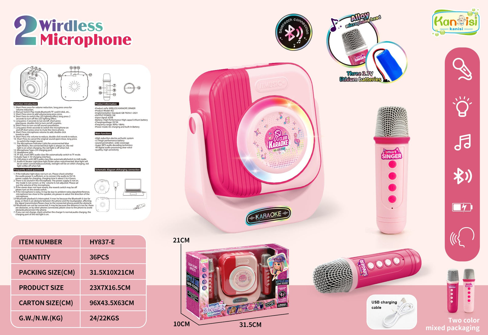 KARAOKE SET 3YRS+