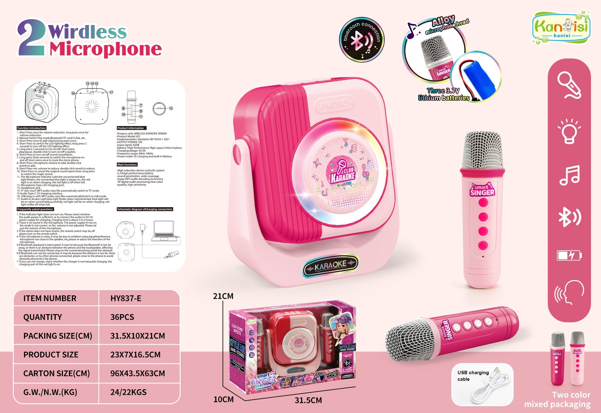 KARAOKE SET 3YRS+