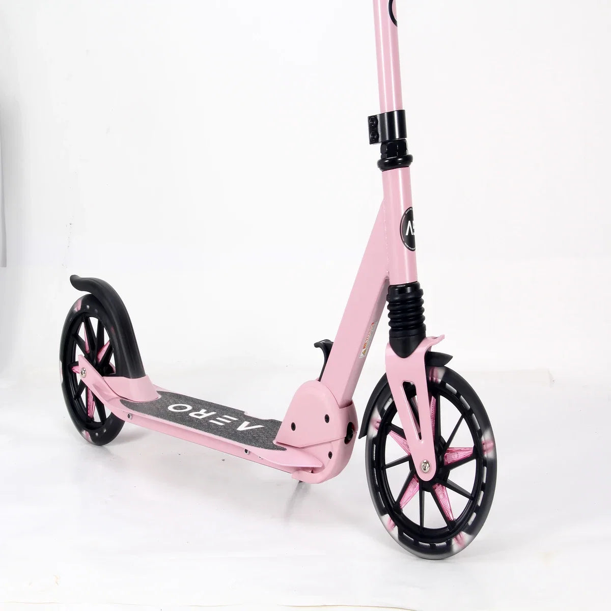 Aero Scooter with big light up wheels A5-Pink