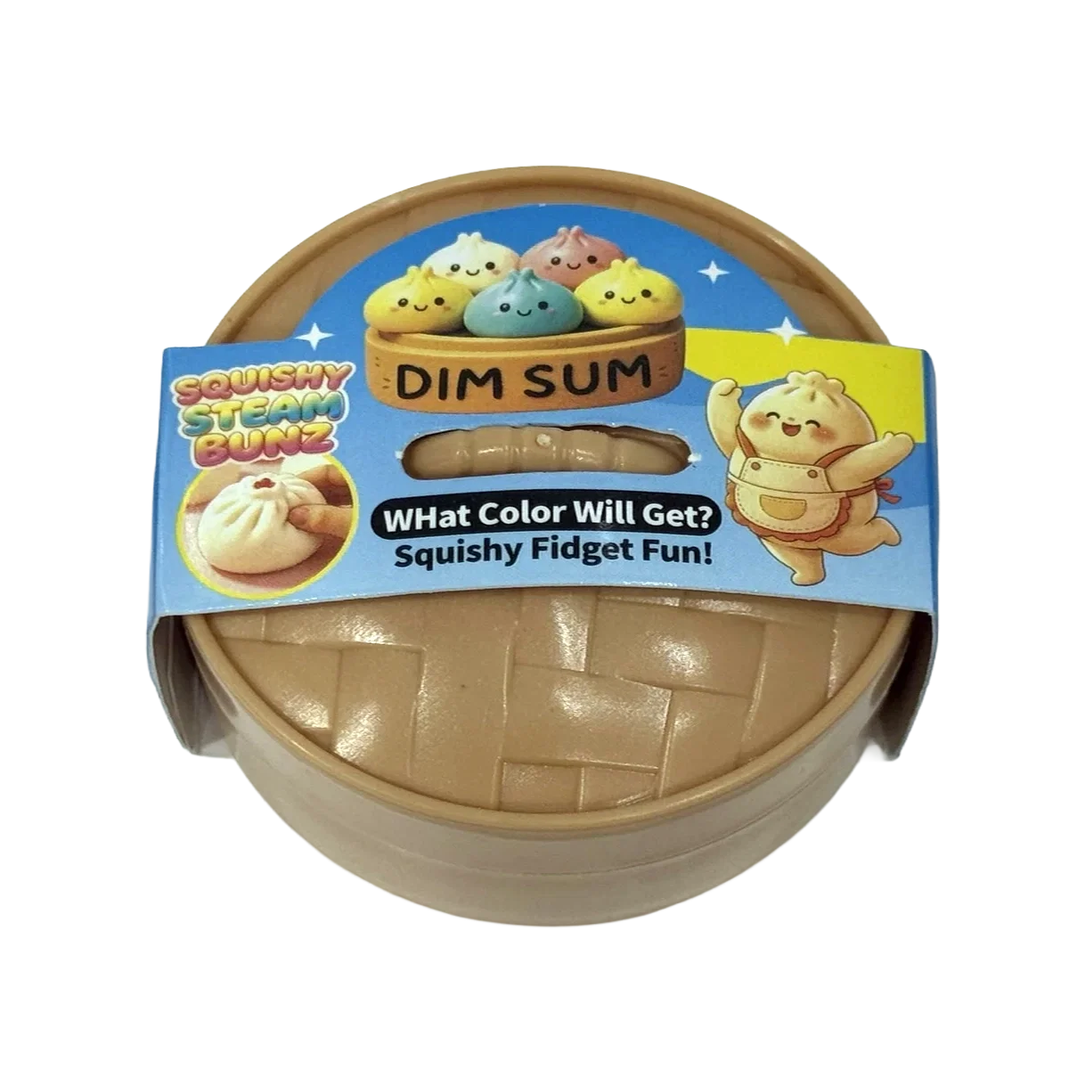 Squeezy Dumplings Golden Powder Water Pearl Steamed Bun