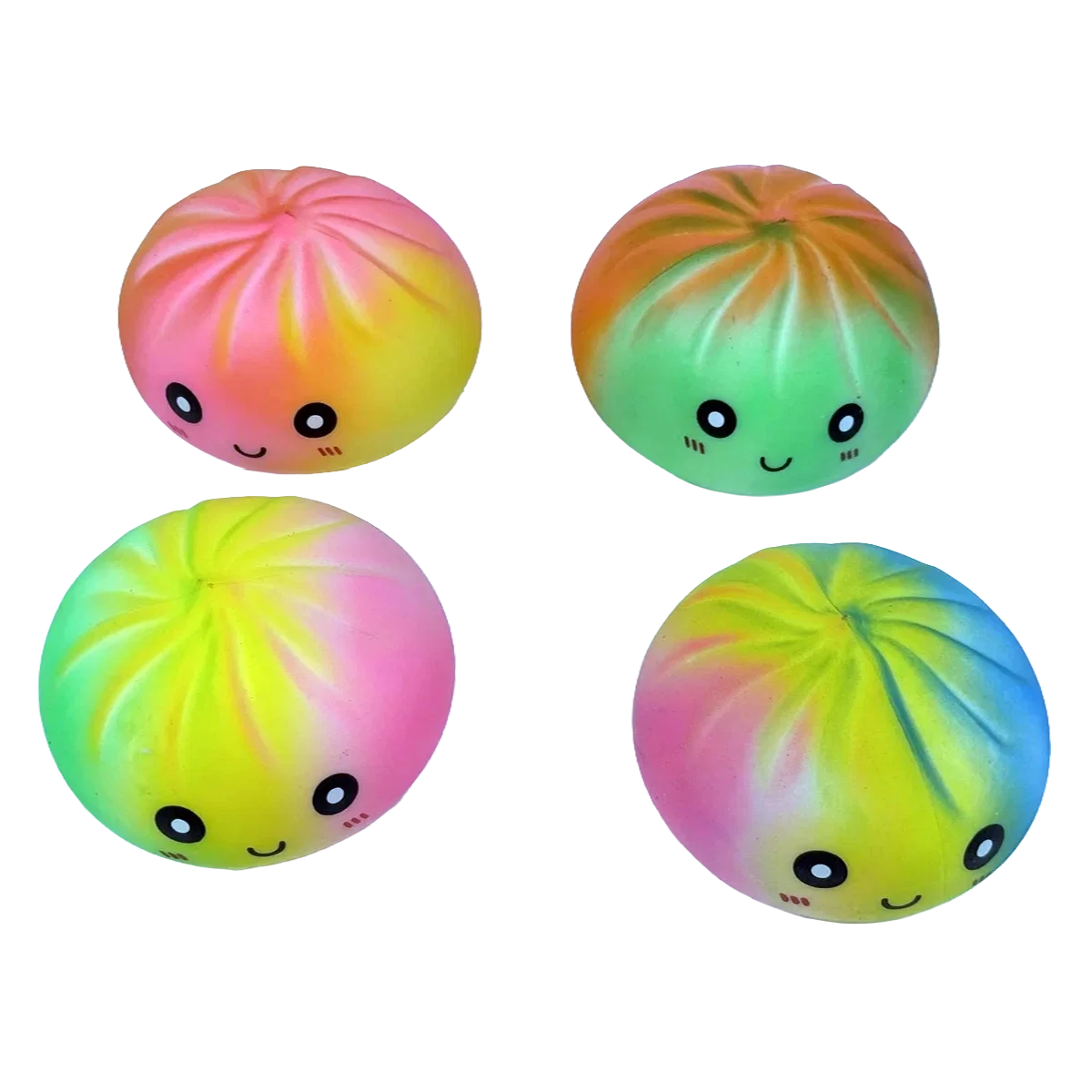 Squeezy Dumplings Multi Coloured Buns