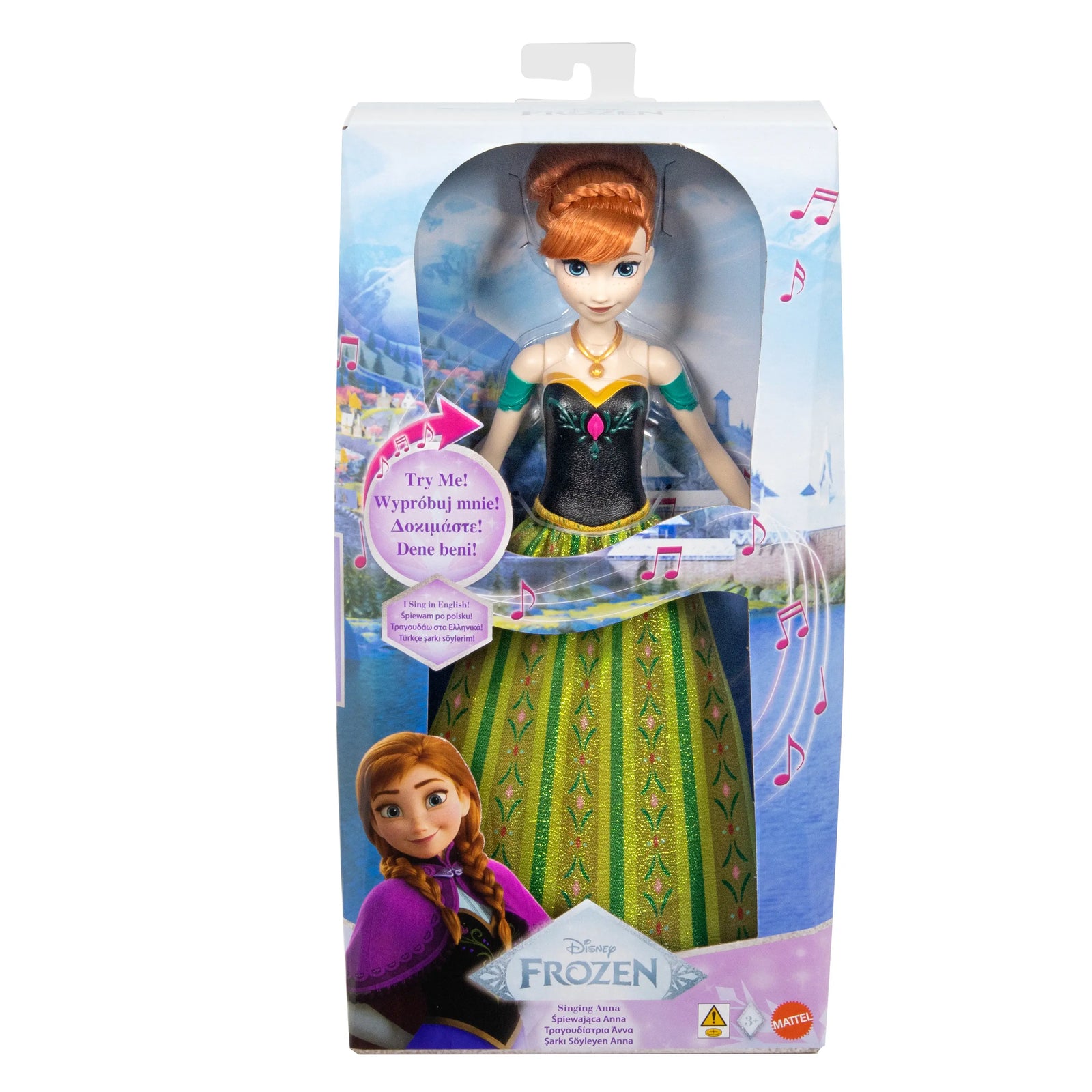 Disney Frozen Fashion Dolls Singing Doll Anna