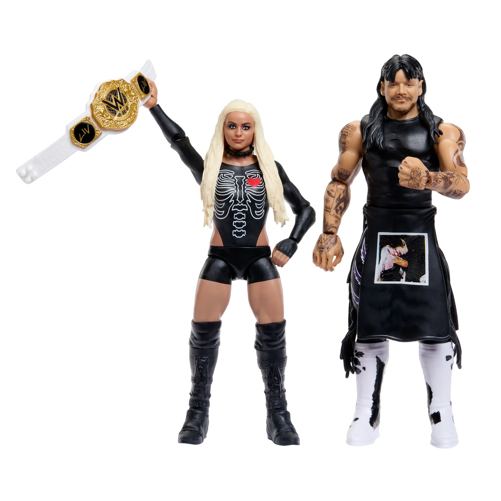 WWE Dirty Dominik Mysterio vs. Liv Morgan Action Figure 2-Pack