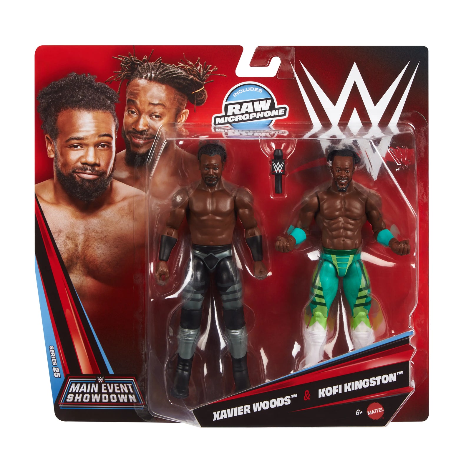 WWE Kofi Kingston vs. Xavier Woods Action Figure 2-Pack