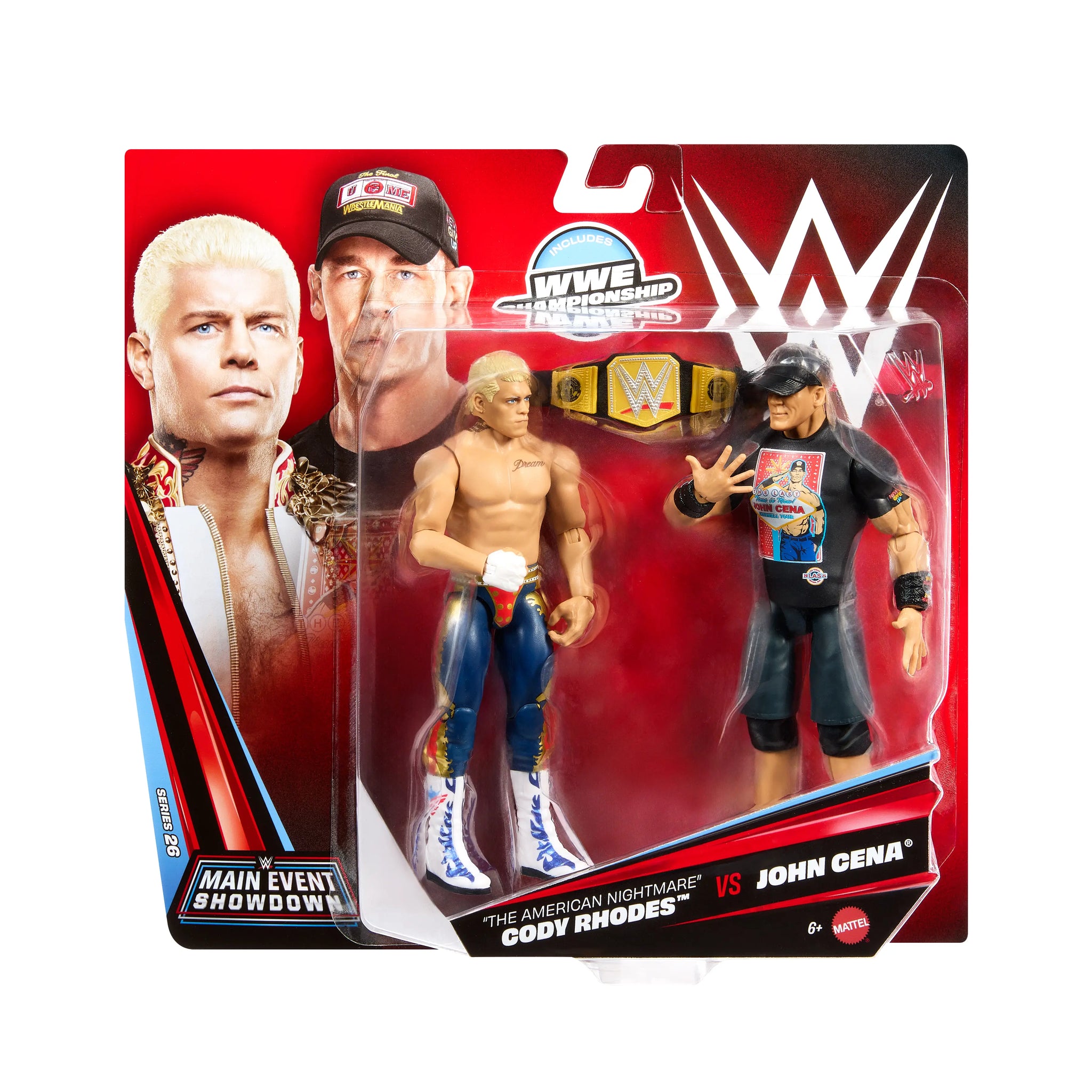 WWE Core John Cena vs Cody Rhodes