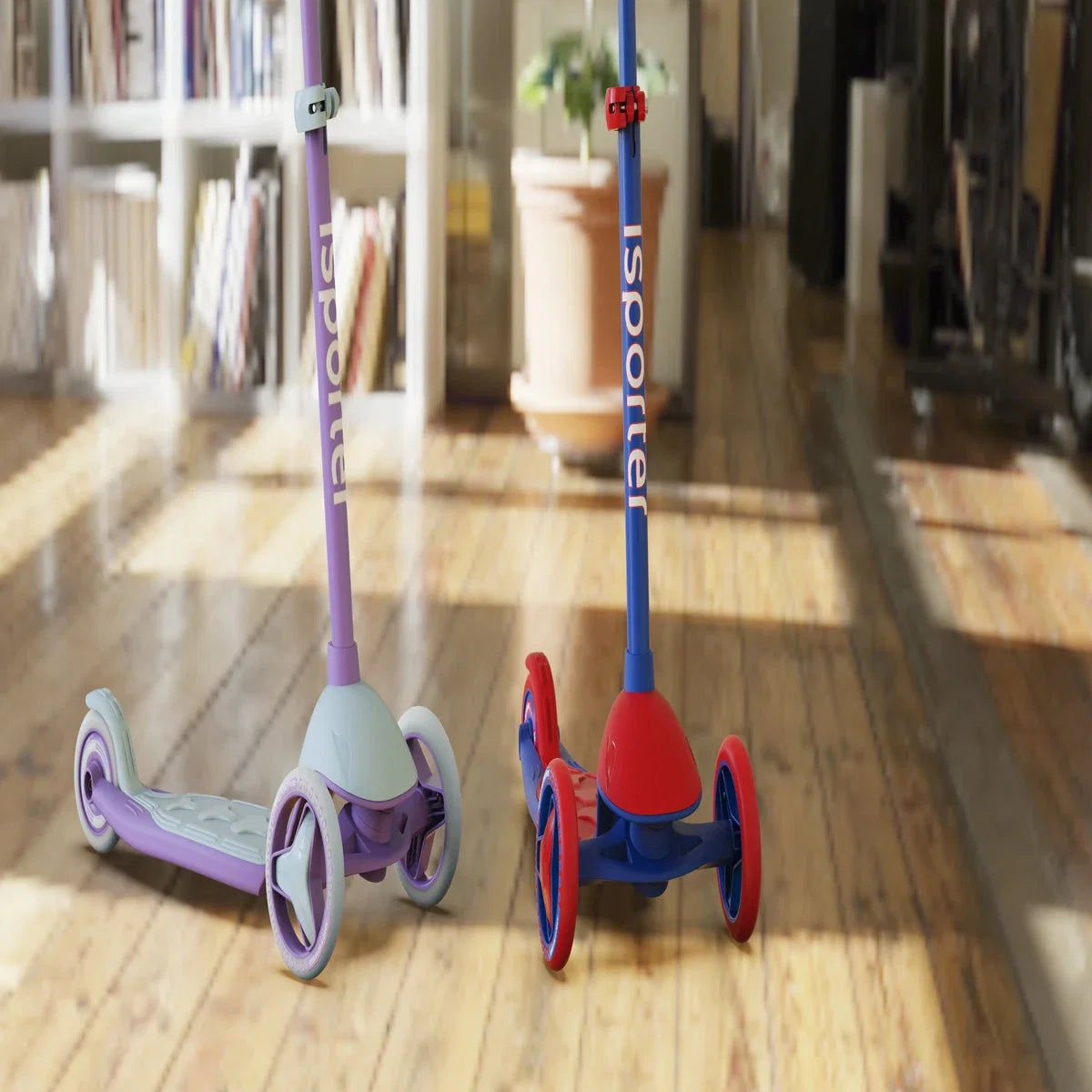 iSporter Lite Scooter M3-Red&Blue
