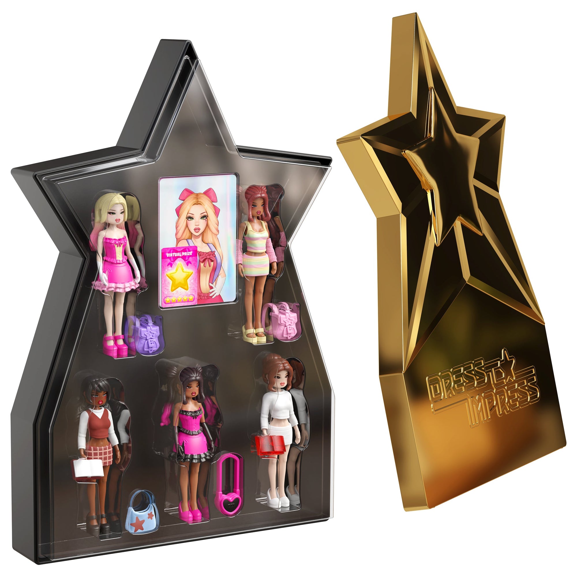DRESS TO IMPRESS - Mystery Small Doll - 5 Pk. Superstar 2
