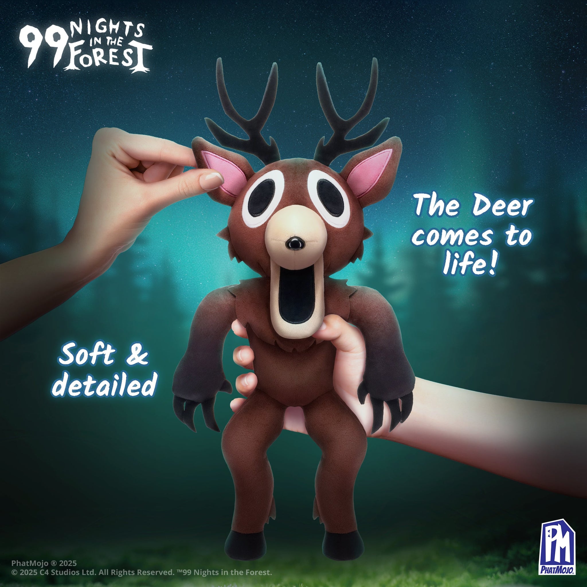 99 NIGHTS IN THE FOREST - Deluxe Plush - Deer MP8301