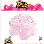 Taba Squishy Transparent Pink Turtle