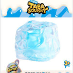Taba Squishy Transparent Blue Ice Cube