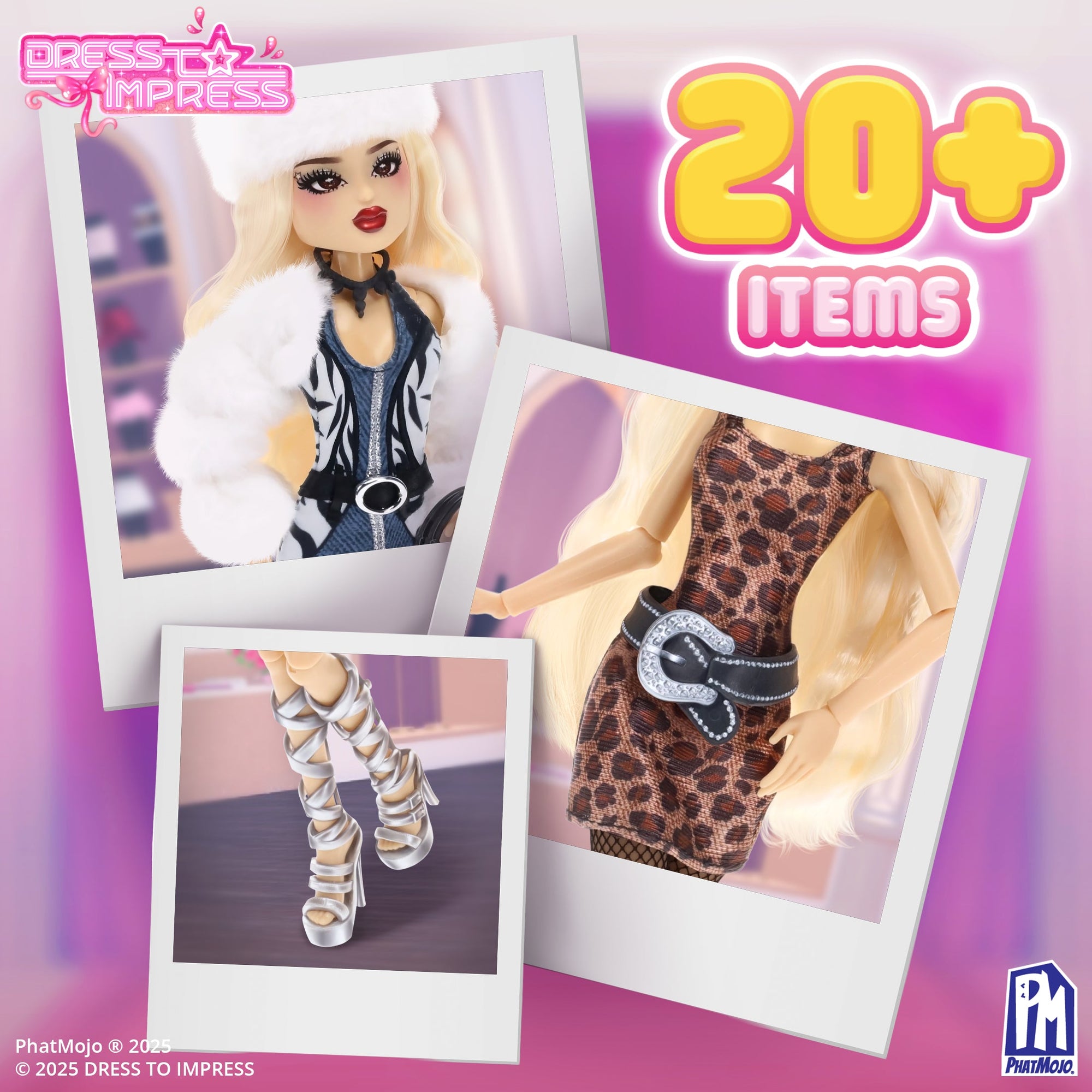 Dress to Impress - Deluxe Playset - 3 in 1 Fashion Doll Playset