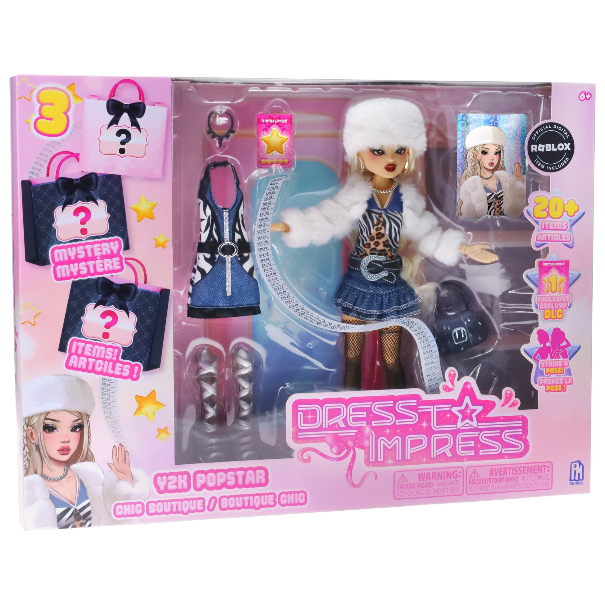 Dress to Impress - Deluxe Playset - 3 in 1 Fashion Doll Playset