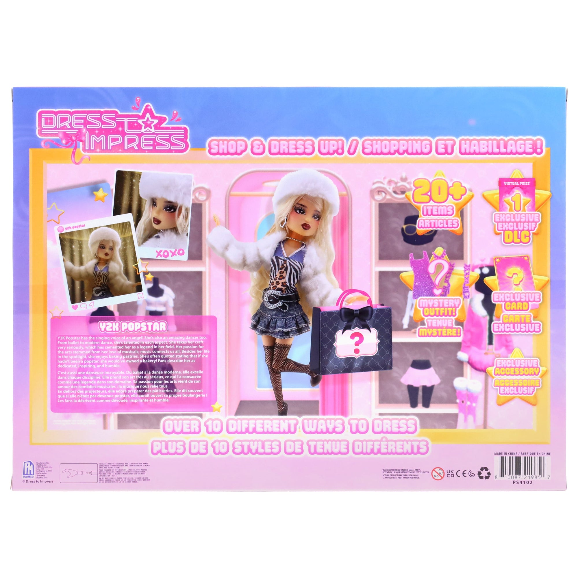 Dress to Impress - Deluxe Playset - 3 in 1 Fashion Doll Playset