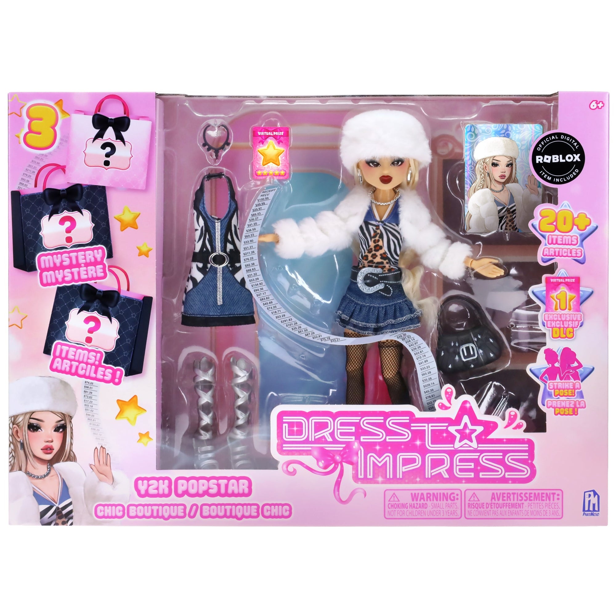 Dress to Impress - Deluxe Playset - 3 in 1 Fashion Doll Playset