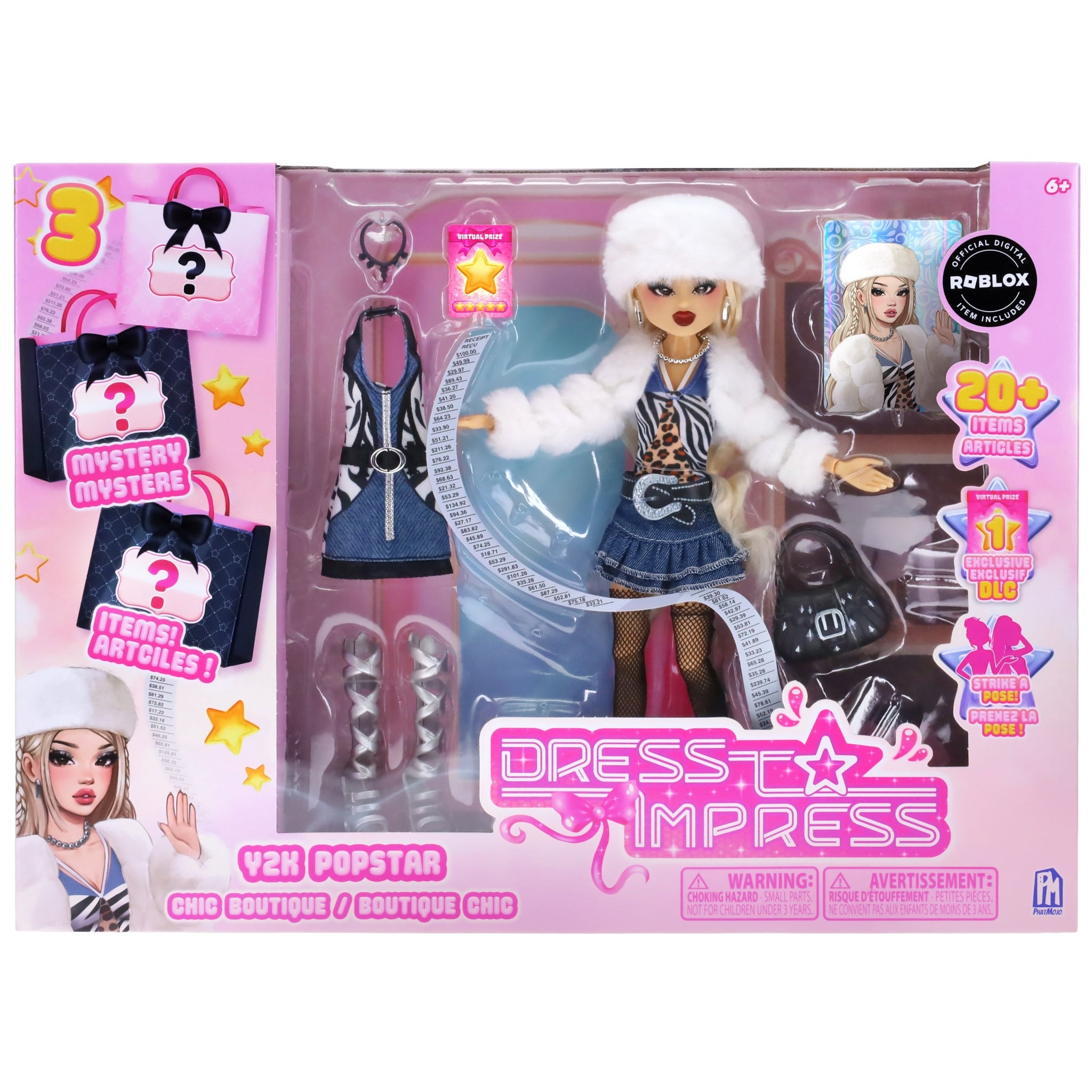 Dress to Impress - Deluxe Playset - 3 in 1 Fashion Doll Playset