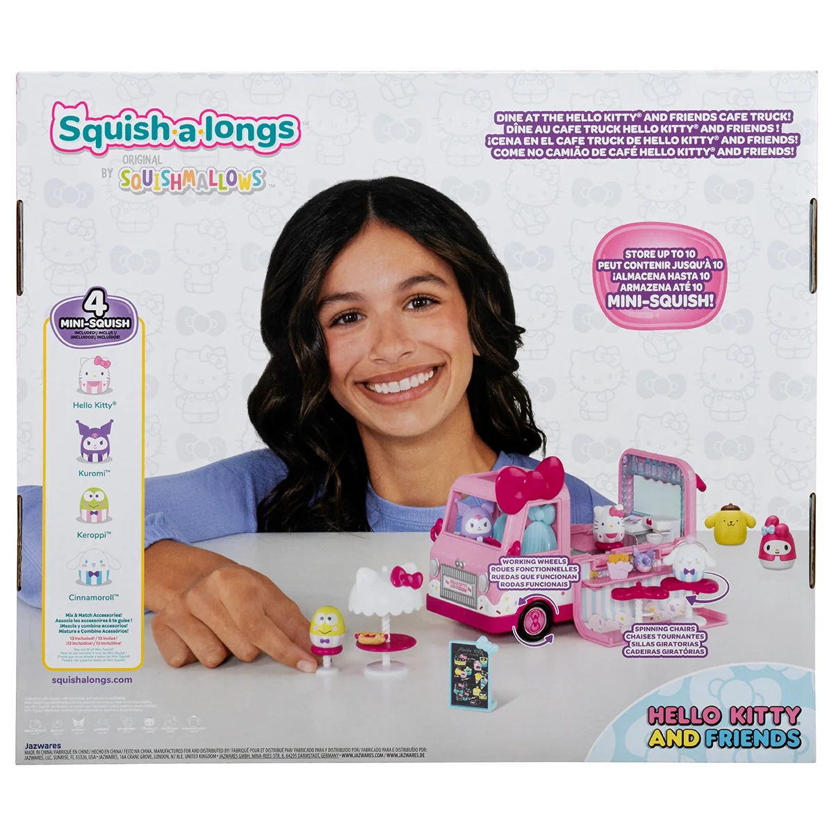 SQAL - Large Playset - Hello Kitty Cafe Truck Playset