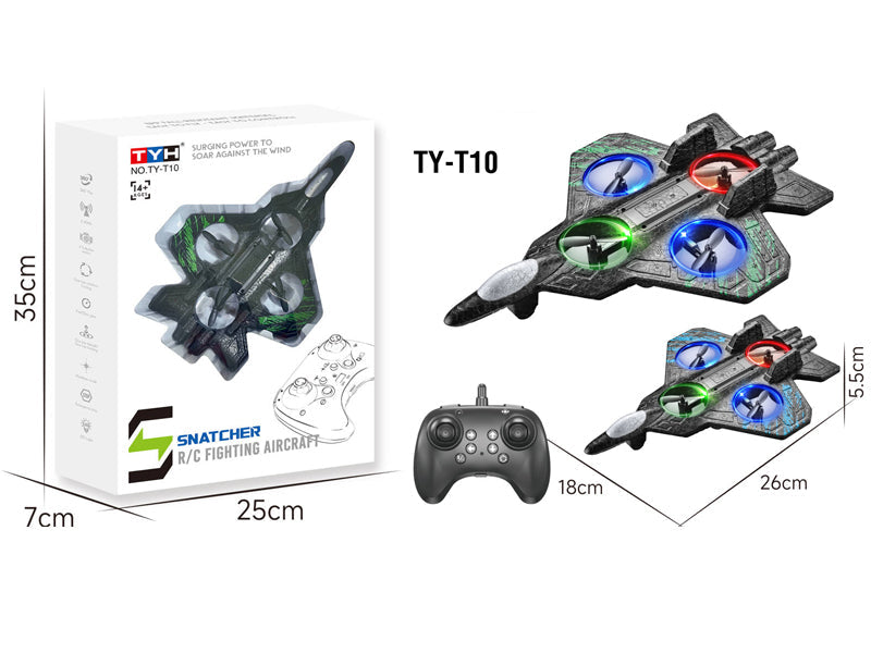 Drone Quad-Prop Aircraft Toy 4YRS+