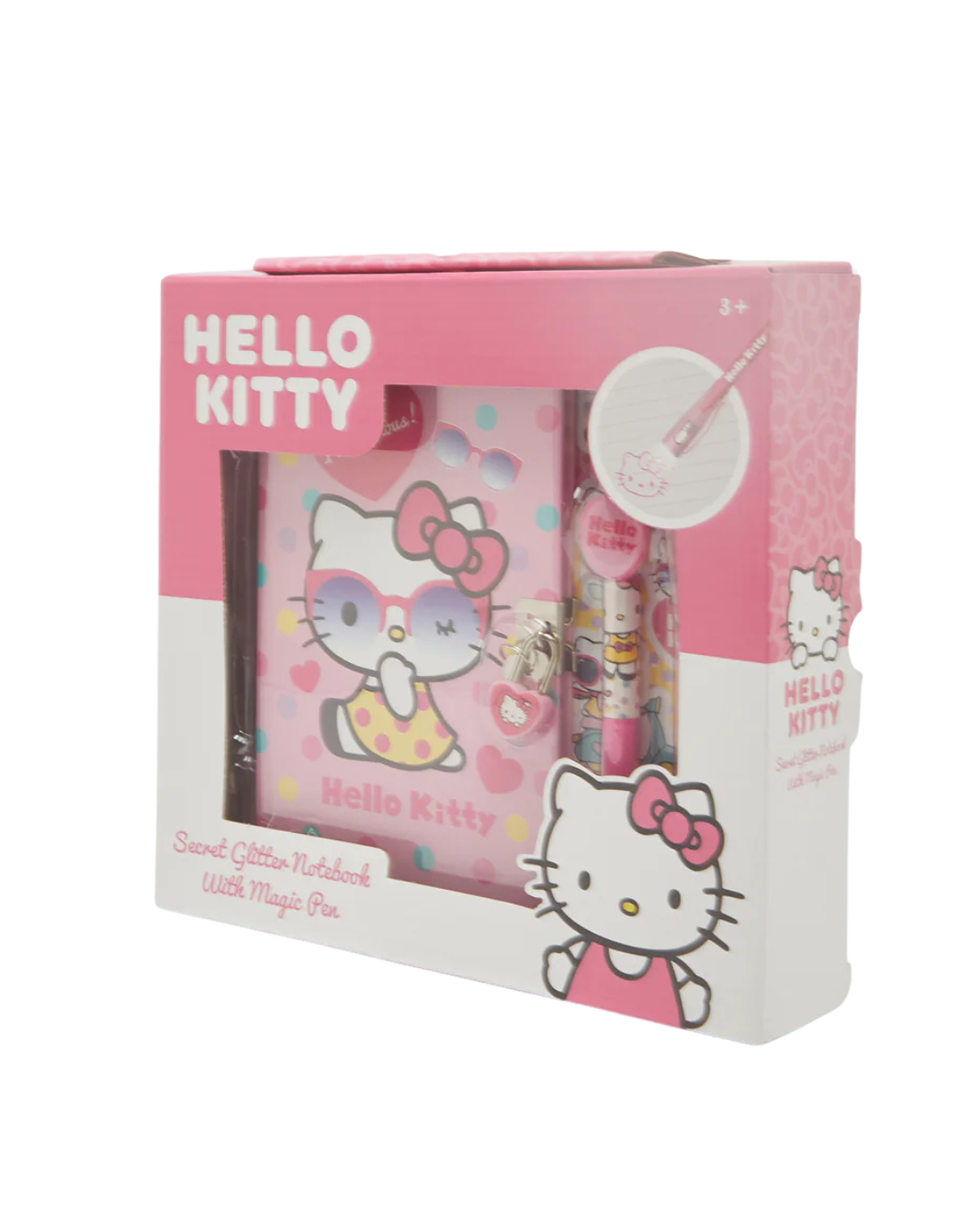 HELLO KITTY SECRET NOTEBOOK WITH MAGIC PEN