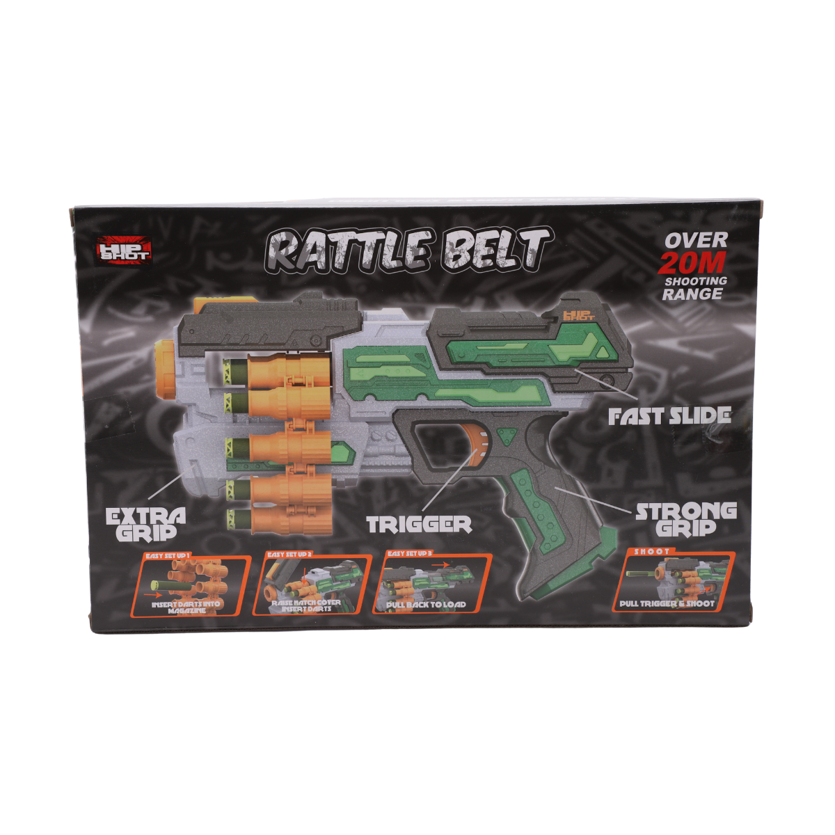 Hip Shot Rattle Belt (w/ x14 Darts)