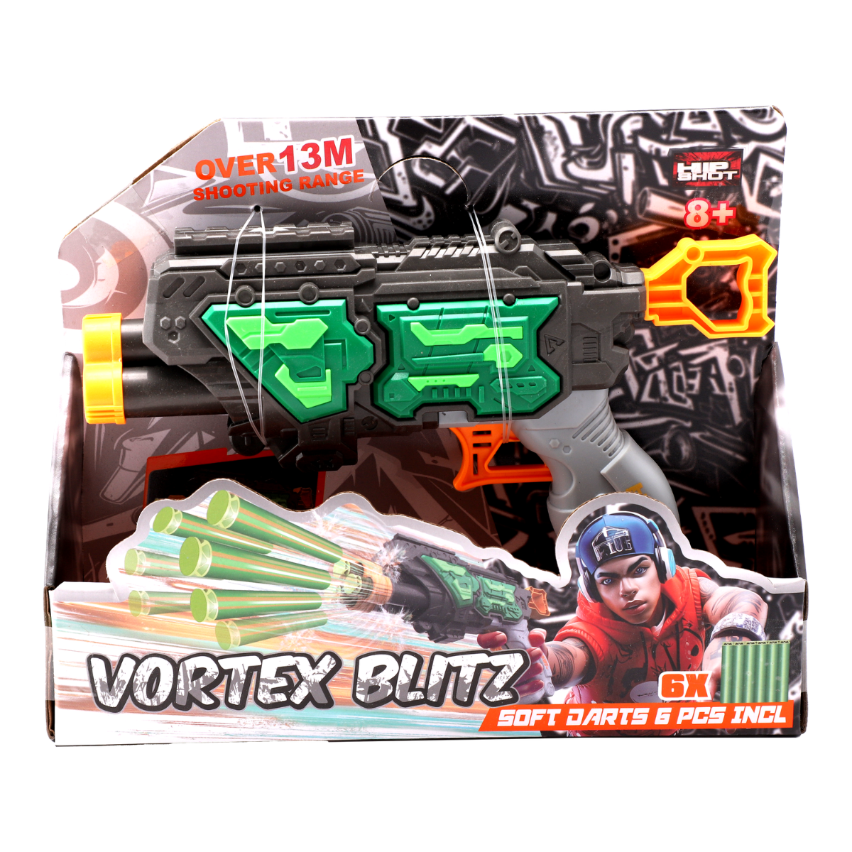 Hip Shot Vortex Blitz (w/ x6 Darts)