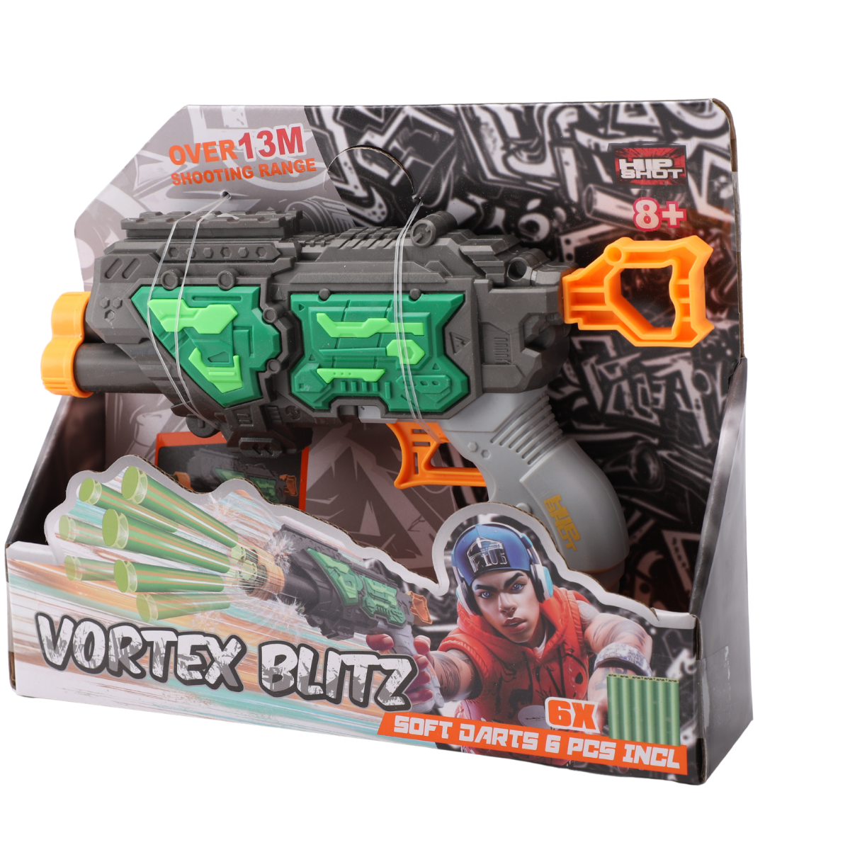Hip Shot Vortex Blitz (w/ x6 Darts)