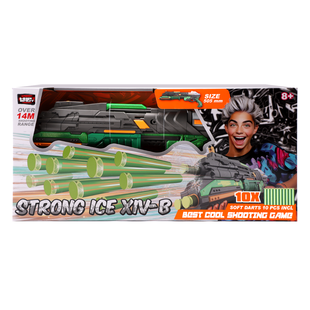 Hip Shot B/O Strong Ice XIV-B (w/ x10 Darts)
