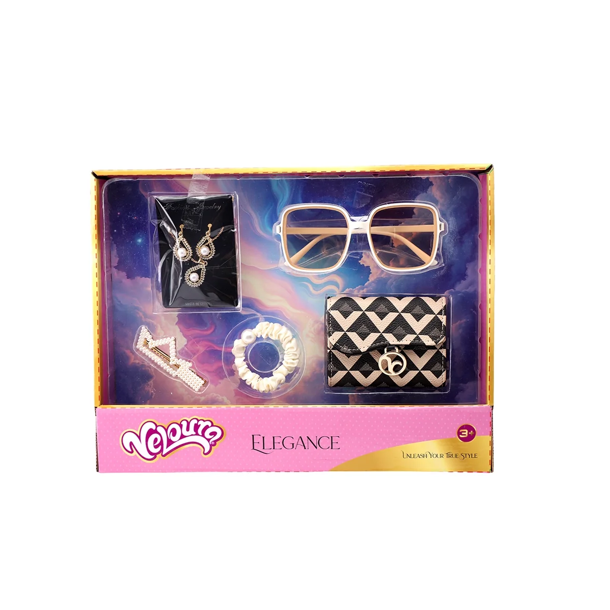 Veloura Elegance Accessory Set Deluxe (Midnight Cream)