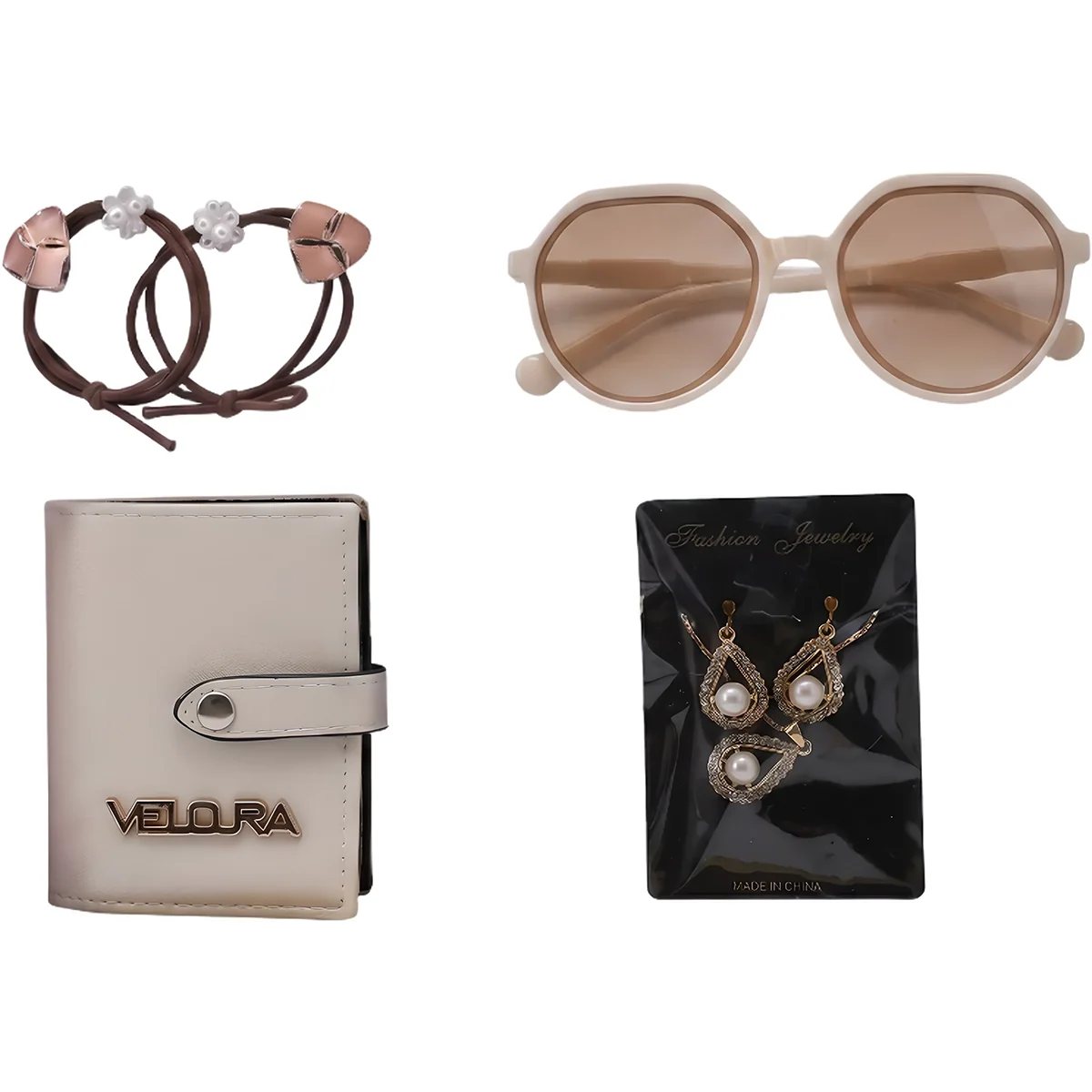 Veloura Elegance Accessory Set Deluxe (Iridescent Mist)