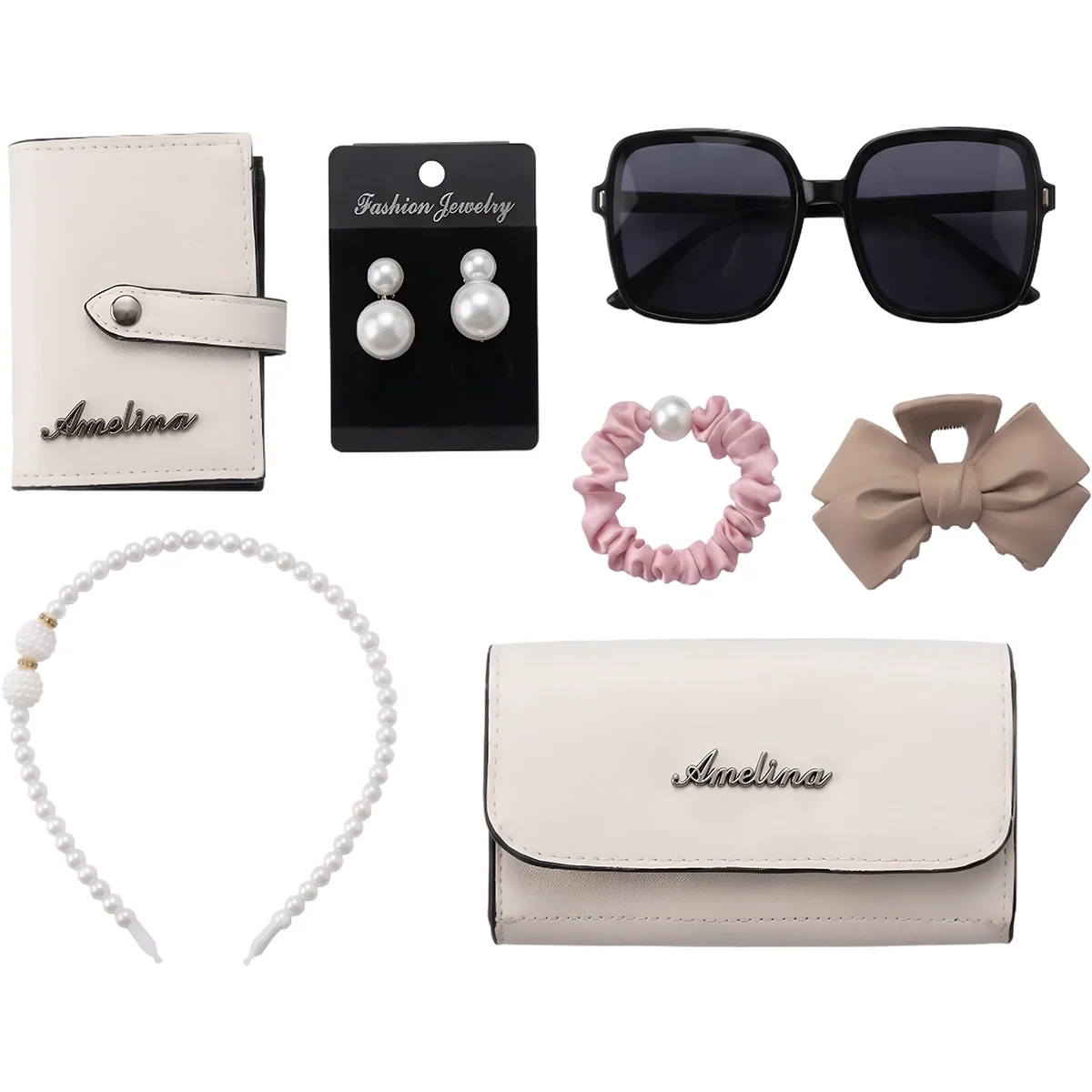 Veloura Elegance Accessory Set Prestige (Noir & Ivory)
