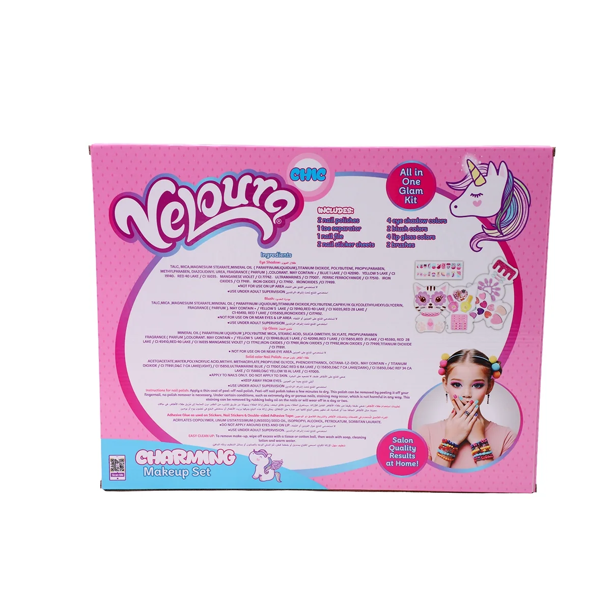 Veloura Charming Makeup Set