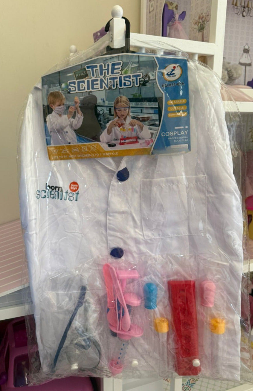 Scientist Costume Set 3yrs+