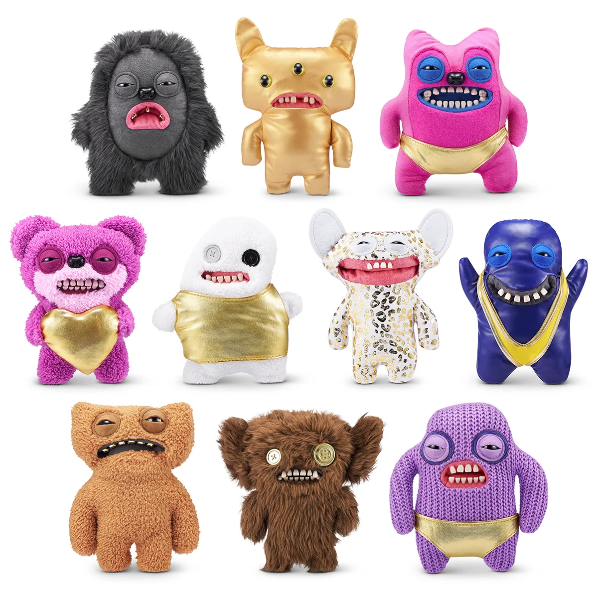 FUGGLER-NON LICENSED 9" CORE-GOLD FUGGS PLUSH 9",S1,