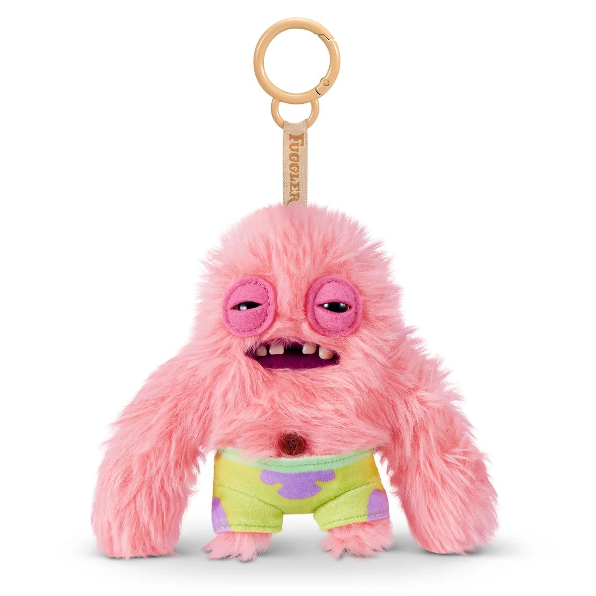 S001-FUGGLER-LICENSED COLLAB-SERIES 1-SPONGEBOB KEYRINGS 5"